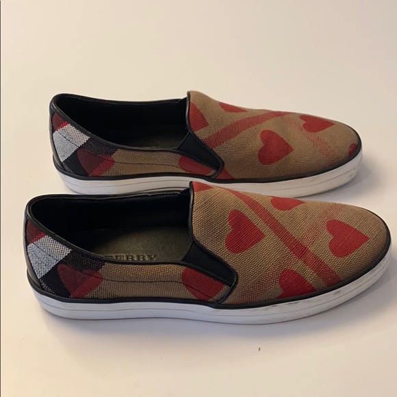 Burberry Shoes - Authentic Burberry Slip on Sneakers size 39